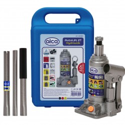 ALCA υδραυλικός γρύλος μπουκάλας 431020, έως 2 τόνοι, 31cm