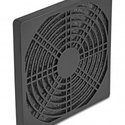 DELOCK σχάρα για 120mm ανεμιστήρα 67313 με φίλτρο σκόνης, πλαστική, μαύρη