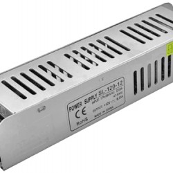 Avide Τροφοδοτικό 24V 120W IP20 Slim