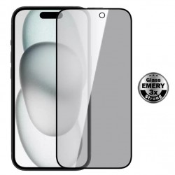 POWERTECH tempered glass Emery Private 5D TGC-0768 για iPhone 16 Pro Max, full glue
