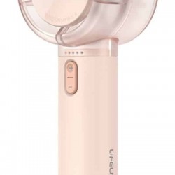 USAMS φορητός ανεμιστήρας LU01 με 5 ταχύτητες, 2000mAh, ροζ