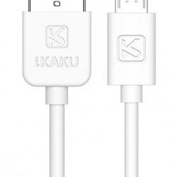 KAKUSIGA καλώδιο micro USB σε USB KSC-332, 2.4A, 480Mbps, 2m, λευκό