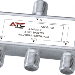 ATC Διακλαδωτής 3 Εξόδων 5-2400Mhz