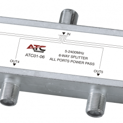 ATC Διακλαδωτής 6 Εξόδων 5-2400Mhz