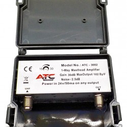 ATC Ενισχυτής Ιστού 30dB ATC-3002 5G LTE700 (24Volt)