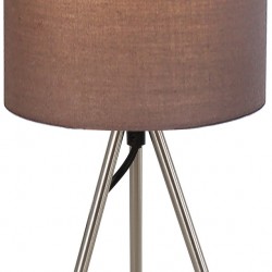 Avide Λάμπα Κομοδίνου Quinn 1xE14 Καφέ