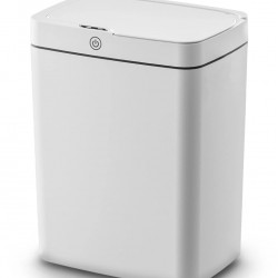 HOME USE κάδος απορριμμάτων HUH-0253 με φωτοκύτταρο, 13lt, λευκός