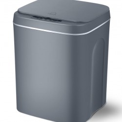 HOME USE κάδος απορριμμάτων HUH-0254 με φωτοκύτταρο, 10.5lt, γκρι
