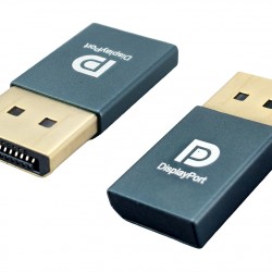 POWERTECH DisplayPort display emulator plug CAB-DP082 με LED, 4K/17Hz, γκρι