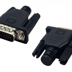 POWERTECH VGA display emulator plug CAB-G041, 4K/60Hz, μαύρο