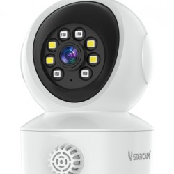 VSTARCAM smart κάμερα CS49LM με ανιχνευτή καπνού/αερίου, 3MP, WiFi, PTZ, SD