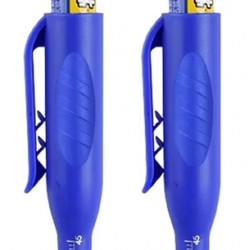 Ανεξίτηλος μαρκαδόρος σημαδέματος TOOL-0099 με μακριά μύτη, 45mm, μπλε, 2τμχ