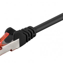 GOOBAY καλώδιο δικτύου 68701, CAT 6 S/FTP, copper, 250MHz, 50m, μαύρο
