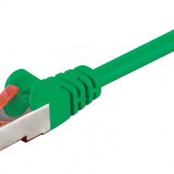 GOOBAY καλώδιο δικτύου 68288, CAT 6 S/FTP, copper, 250MHz, 0.50m, πράσινο