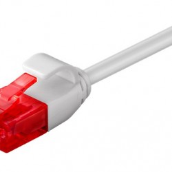 GOOBAY καλώδιο δικτύου 71546, CAT 6 U/UTP, slim, copper, 250MHz, 0.25m, γκρι