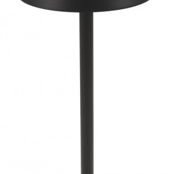 POWERTECH LED επιτραπέζιο φωτιστικό HLL-0193, ρυθμιζόμενο, επαναφορτιζόμενο, μαύρο