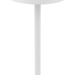 POWERTECH LED επιτραπέζιο φωτιστικό HLL-0196, RGB, ρυθμιζόμενο, επαναφορτιζόμενο, λευκό