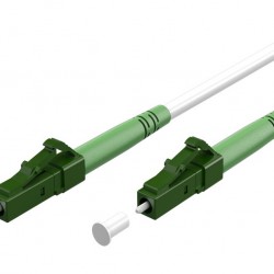 GOOBAY καλώδιο οπτικής ίνας LC-APC 59589, Singlemode OS2, 15m, λευκό