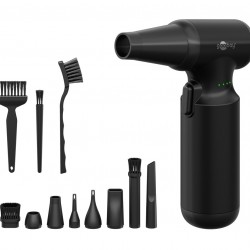 GOOBAY ηλεκτρικό air duster 77830, 100W, 6000mAh, μαύρο