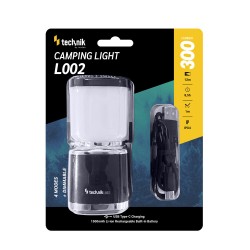 Technik Φωτιστικό Κάμπινγκ L002 300lm Επαναφορτιζόμενο 1500mAh