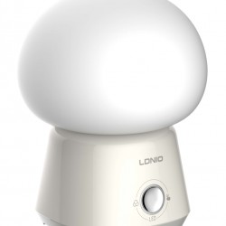 LDNIO LED φωτιστικό νυκτός Y4, RGB, ρυθμιζόμενο, επαναφορτιζόμενο, λευκό