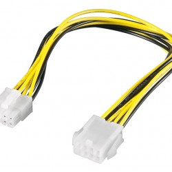 GOOBAY καλώδιο προέκτασης 8pin EPS 51361, 0.28m