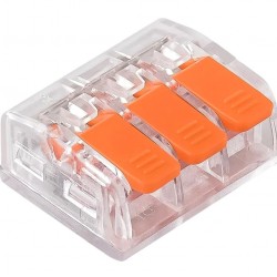 POWERTECH κλέμα σύνδεσης καλωδίων TOOL-0101, 3pin, 10τμχ