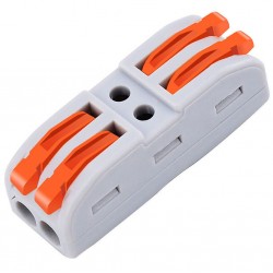 POWERTECH κλέμα σύνδεσης καλωδίων TOOL-0103, 2pin προς 2pin, 10τμχ