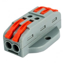 POWERTECH κλέμα σύνδεσης καλωδίων TOOL-0105, 2pin, 10τμχ