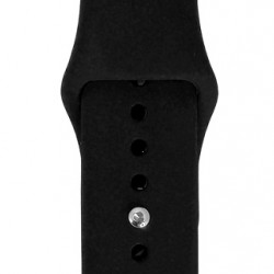 INTIME λουράκι σιλικόνης IT-071-BAND-BK για smartwatch A10 Pro, μαύρο