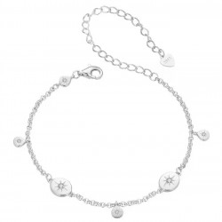 BAMOER βραχιόλι BSB182 με κυβική ζιρκόνια, ασήμι 925, ασημί