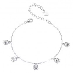 BAMOER βραχιόλι BSB183, ασήμι 925, ασημί