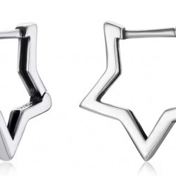 BAMOER σκουλαρίκια κρίκοι SCE1136, ασήμι 925, ασημί