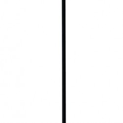 POWERTECH LED φωτιστικό δαπέδου HLL-0204, 42W, 4000K, Φ38x157cm, ασημί/μαύρο