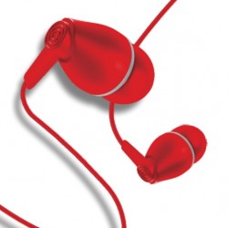 ATC-HFr1 Ενσύρματα Ακουστικά Handsfree 3,5mm Κόκκινο