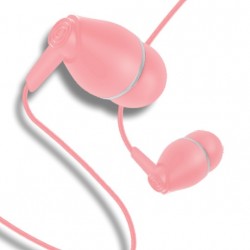 ATC-HFr1 Ενσύρματα Ακουστικά Handsfree 3,5mm Ροζ