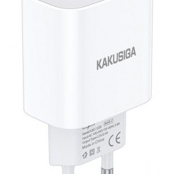 KAKUSIGA φορτιστής τοίχου KSC-1230, USB-C, 2.4A, λευκός
