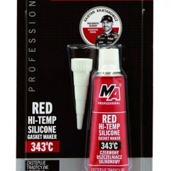 MA PROFESSIONAL κόκκινη φλαντζόκολλα σιλικόνης 20-A17, υψηλής θερμοκρασίας έως 343 °C, 32g