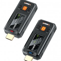 VRRIIS HDMI σύστημα ασύρματης μετάδοσης βίντεο WL087 Mini, 1080p, 2.4/5GHz, έως 350m