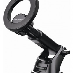 POWERTECH βάση smartphone αυτοκινήτου PT-1550 για ταμπλό, μαγνητική, μαύρη
