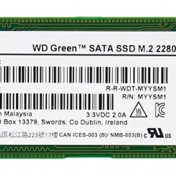 WD M.2 SATA III SSD Green WDS240G3G0B, 240GB, 545MBps, Factory Recertified