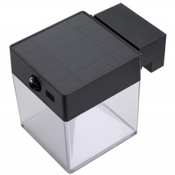 POWERTECH LED ηλιακό φωτιστικό PT-1519 με αισθητήρα κίνησης, 4W, 2000mAh, μαύρο