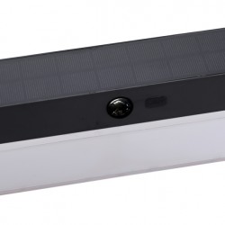 POWERTECH LED ηλιακό φωτιστικό PT-1521 με αισθητήρα κίνησης, 4W, 2000mAh, μαύρο