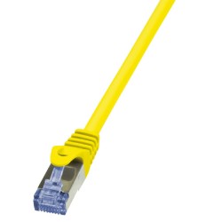 Καλώδιο Δικτύου S/FTP CAT6A LogiLink CQ3017S 0.25m Κίτρινο