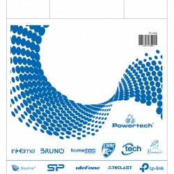 Σακούλα εμπορευμάτων τύπου φανελάκι PT-1524, 30x60cm, νάιλον, 20τμχ