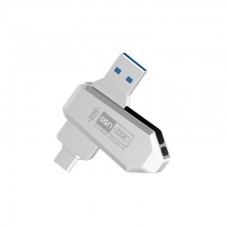 XO U50 Στικάκι & Αντάπτορας Type-C σε USB OTG USB 3.0 Έκδοση 16GB