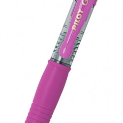 PILOT στυλό διαρκείας gel G-2 XS, 0.7mm, 11cm, ροζ