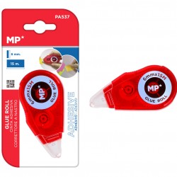 MP διορθωτική ταινία PA537, 6mm x 15m, κόκκινη