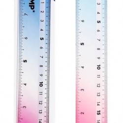 MP πλαστικός χάρακας PL019-2, 8