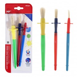 ARTIX PAINTS σετ παιδικών πινέλων ζωγραφικής PP221, διάφορα χρώματα, 3τμχ